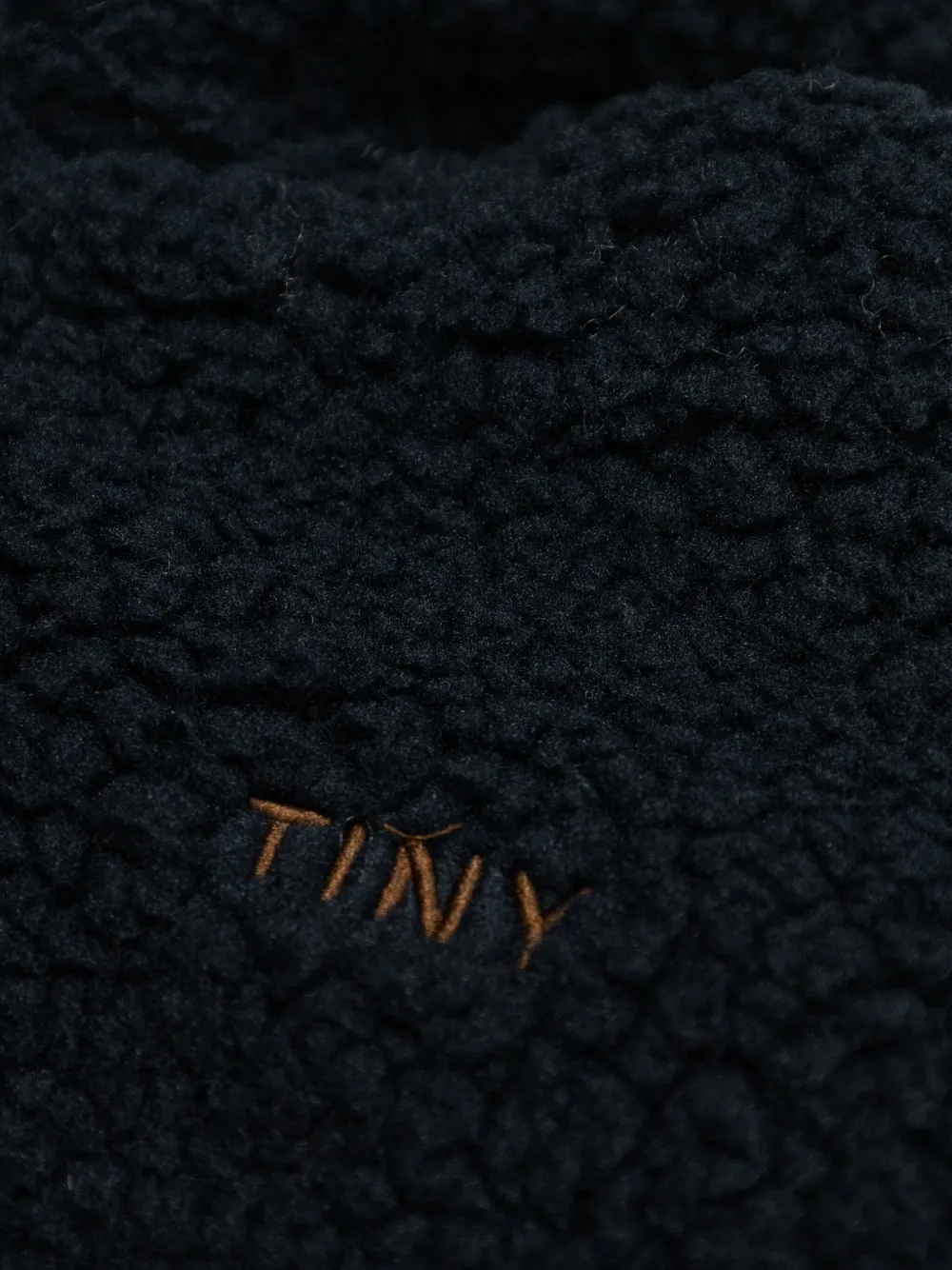 Tiny Cottons Fleece jack met capuchon Blauw