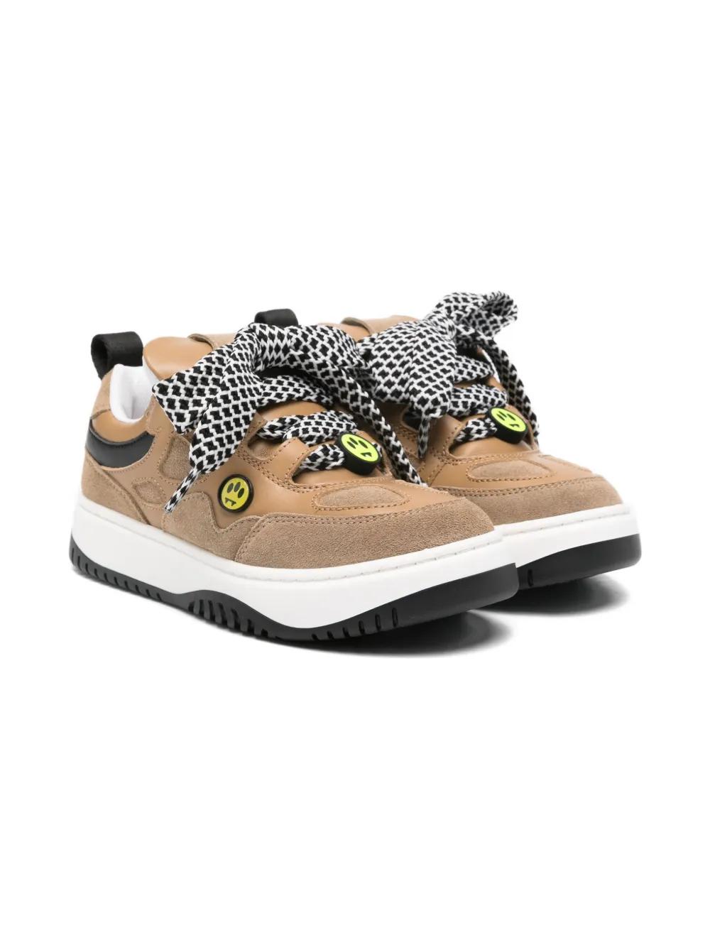 Barrow kids panelled sneakers | Brown | Image 1