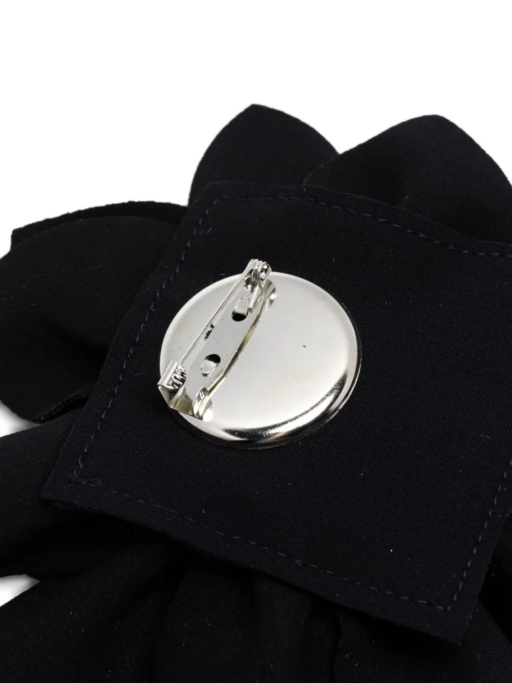 CHIARA BONI La Petite Robe flower-detailing brooch - Zwart