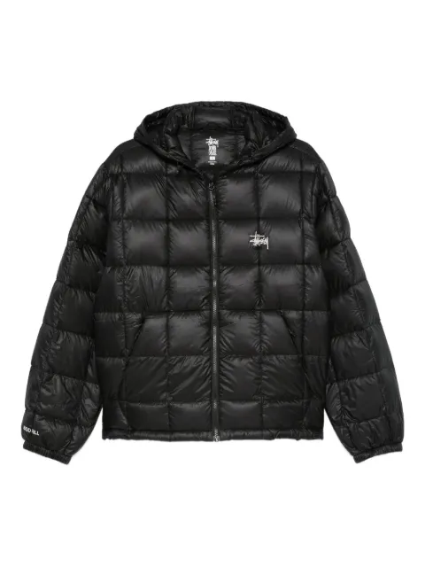 Stüssy quilted hooded jacket 