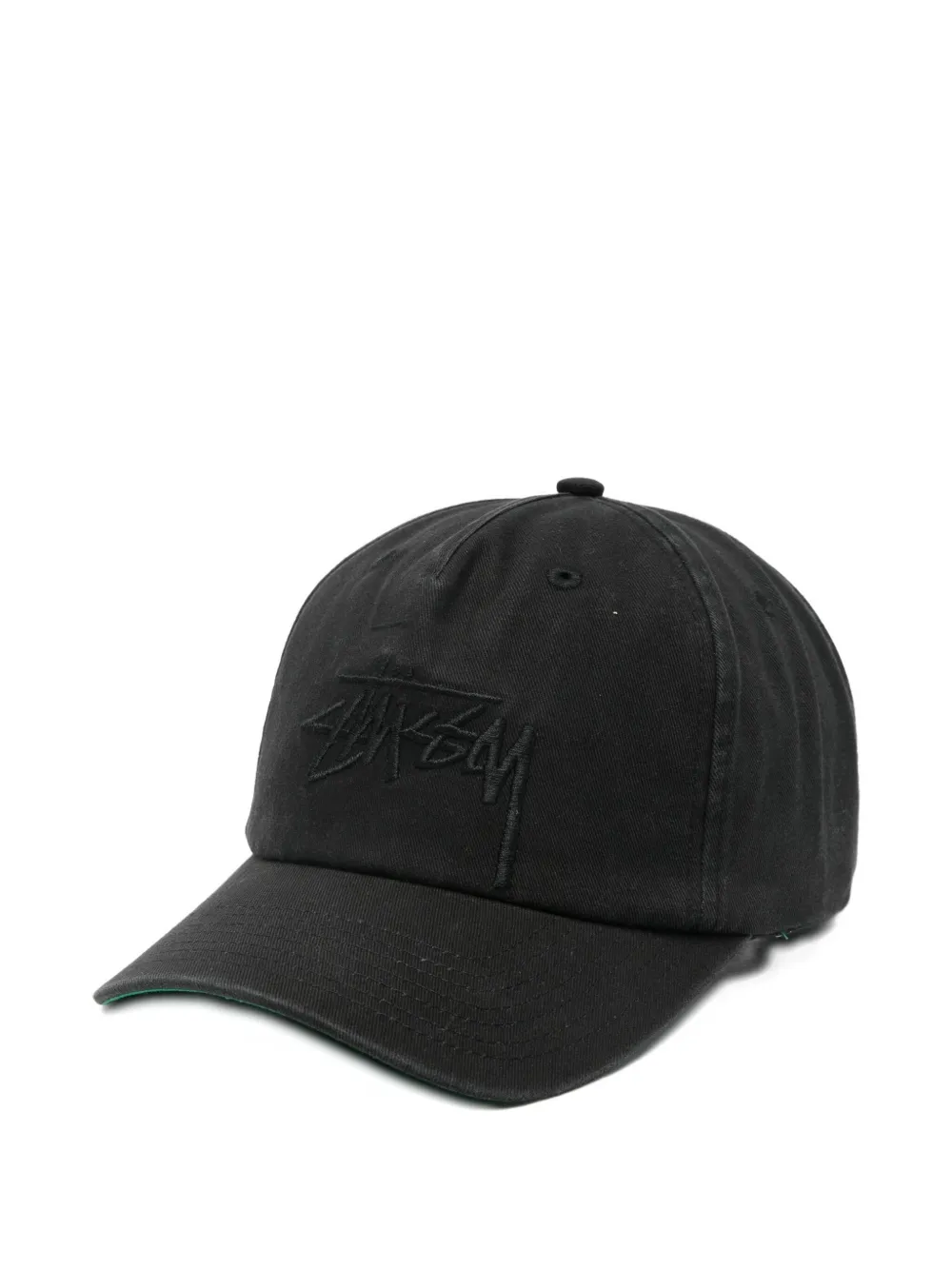STUSSY 黒 キャップ 100%コットン STUSSY 黒 キャップ 100%コットン