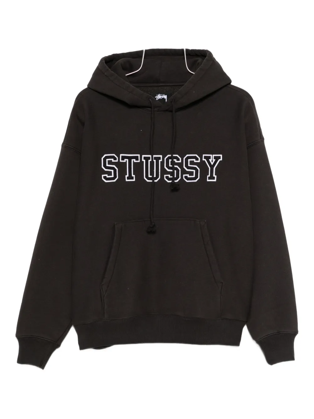 Stüssy cotton blend hoodie | Black | Image 1