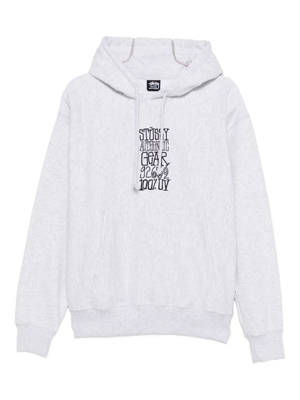Stüssy cotton blend hoodie | Grey | Image 1