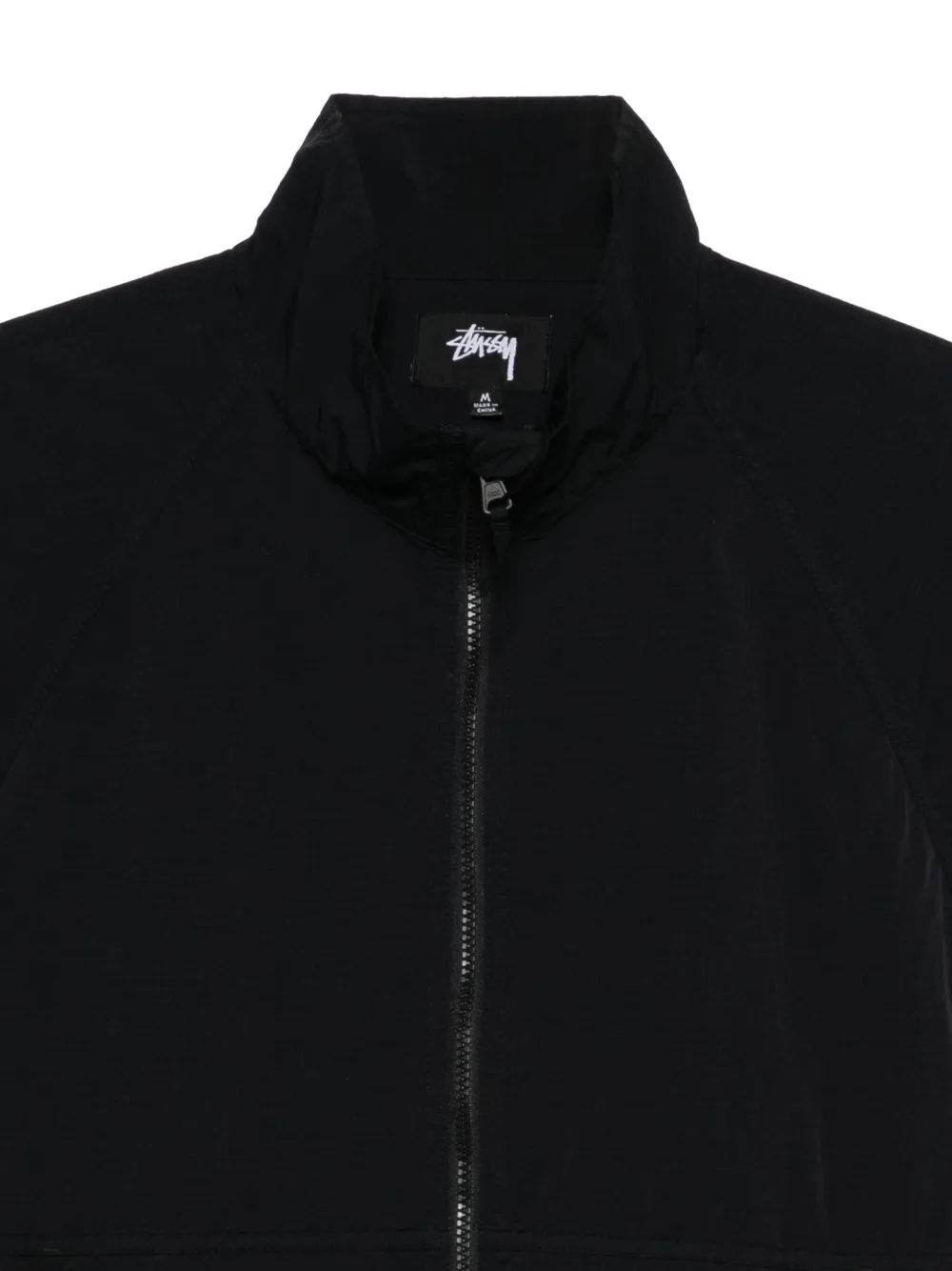 Stüssy Bomberjack met rits Zwart