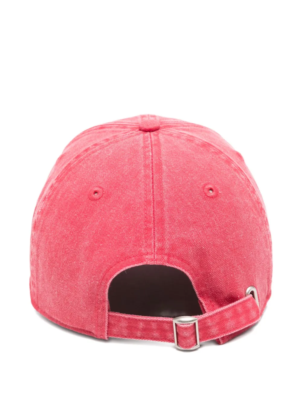 Stüssy logo-embroidered cap - Rood