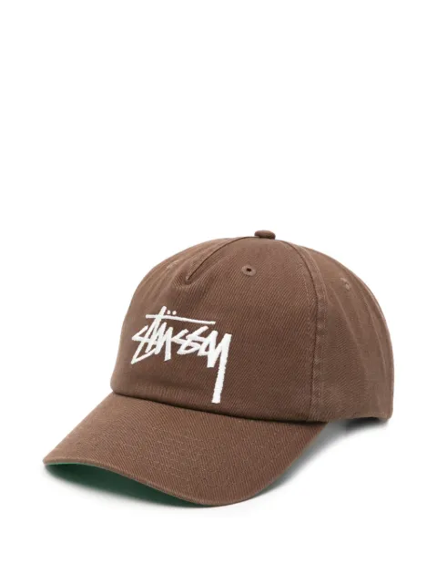 Stüssy logo-embroidered cap