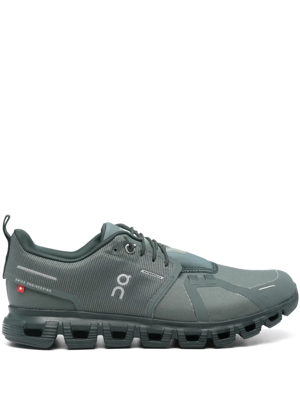 On Running Cloud 6 waterproof sneakers - BLUE AND GREEN On Running Cloud 6 waterproof sneakers - BLUE AND GREEN