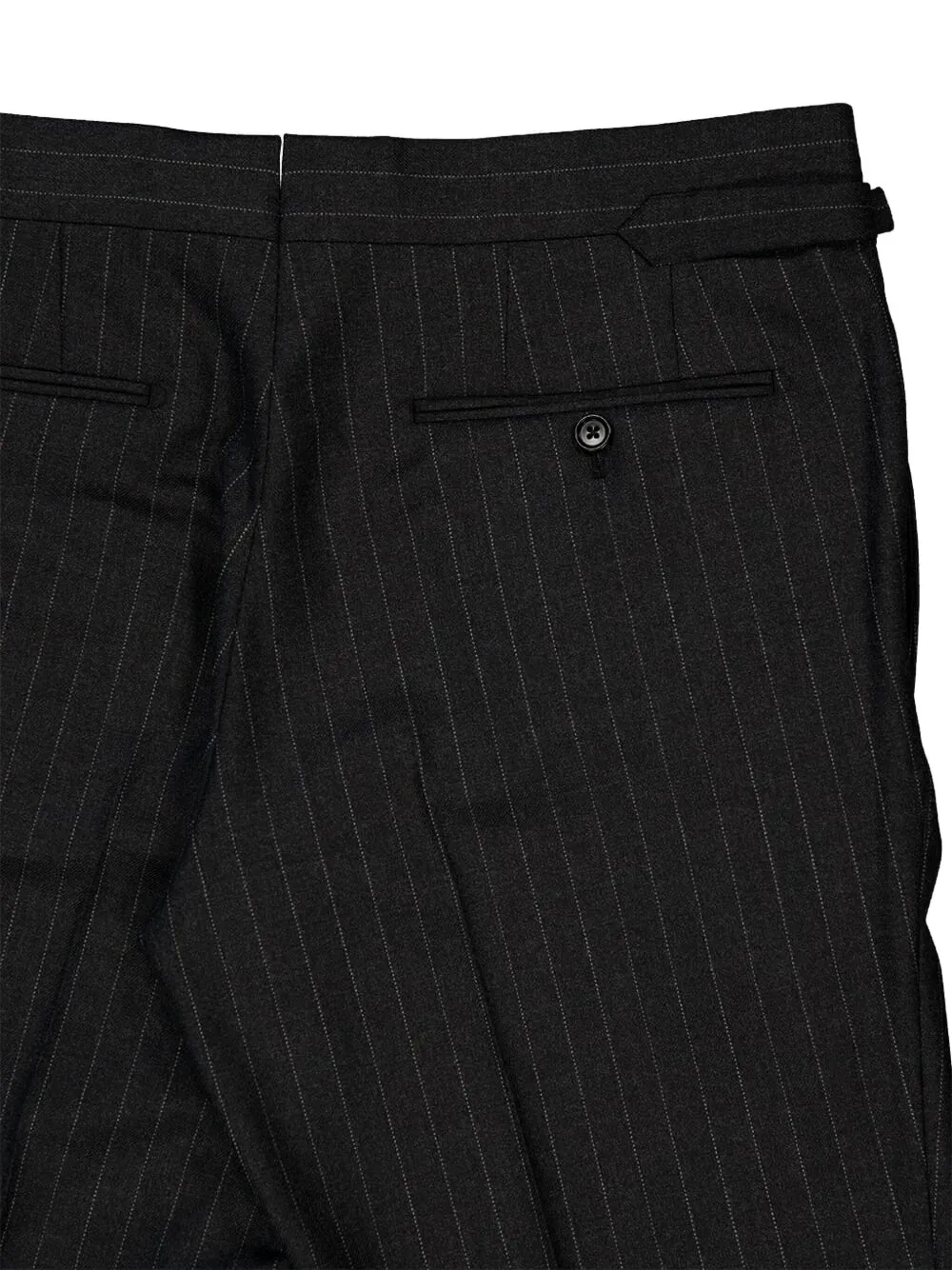 TOM FORD Pantalon met krijtstreep Zwart