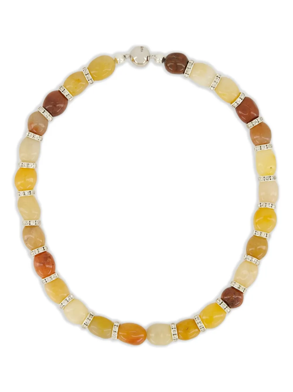 JULIETTA Collana con perline - Giallo