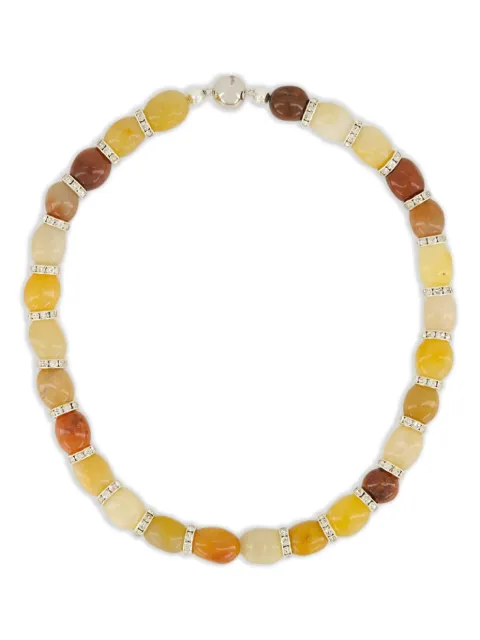 JULIETTA natural aventurine beaded necklace