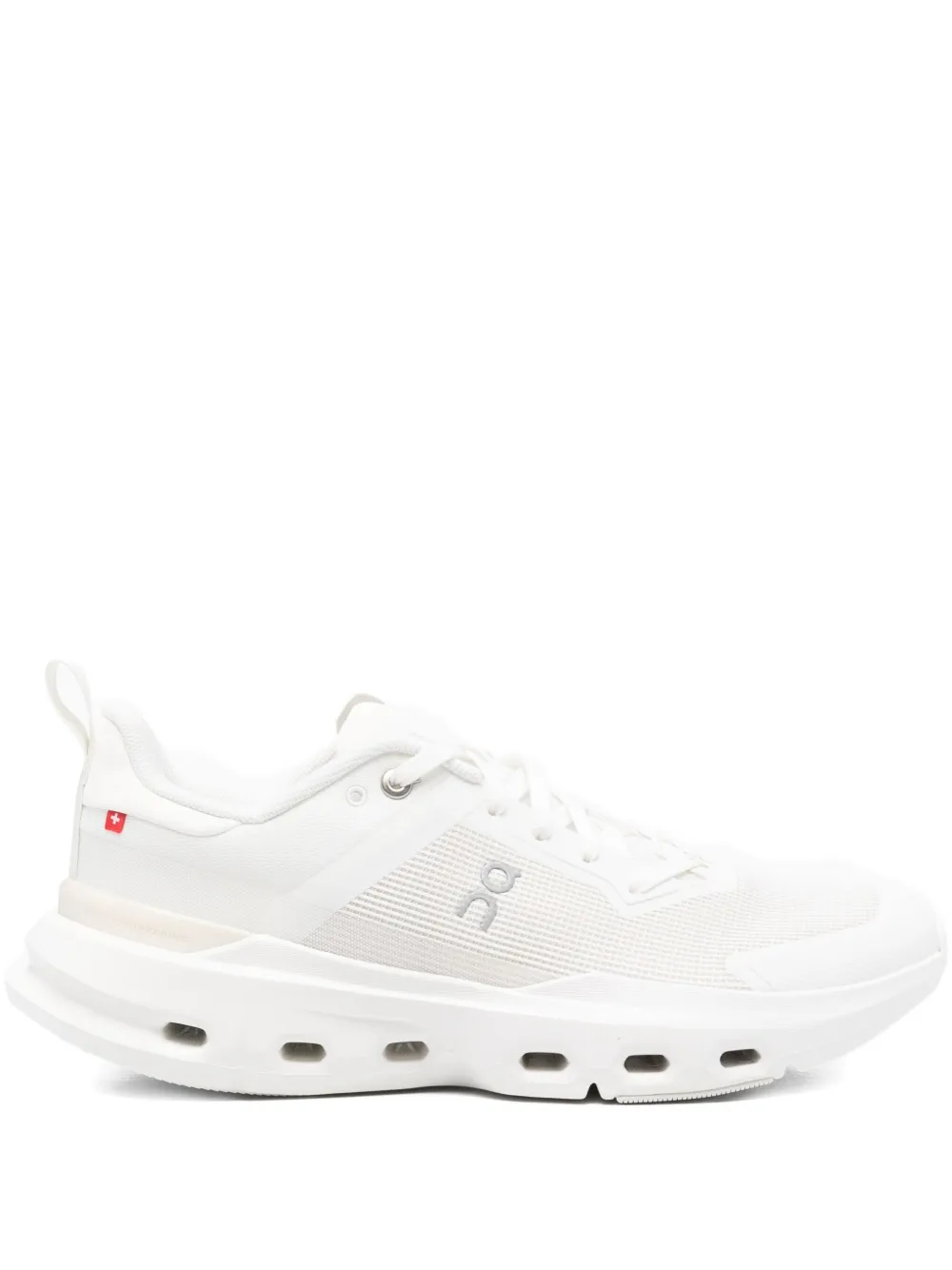 On Running Cloudpulse Next Lace-up Sneakers In White