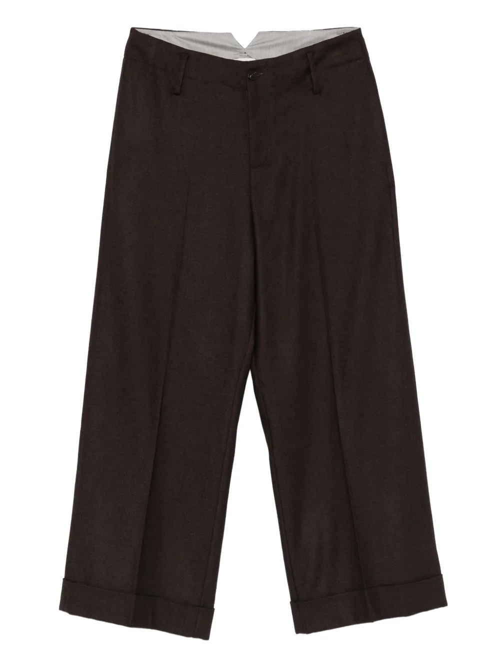 Alysi straight-leg trousers | Brown | Image 1