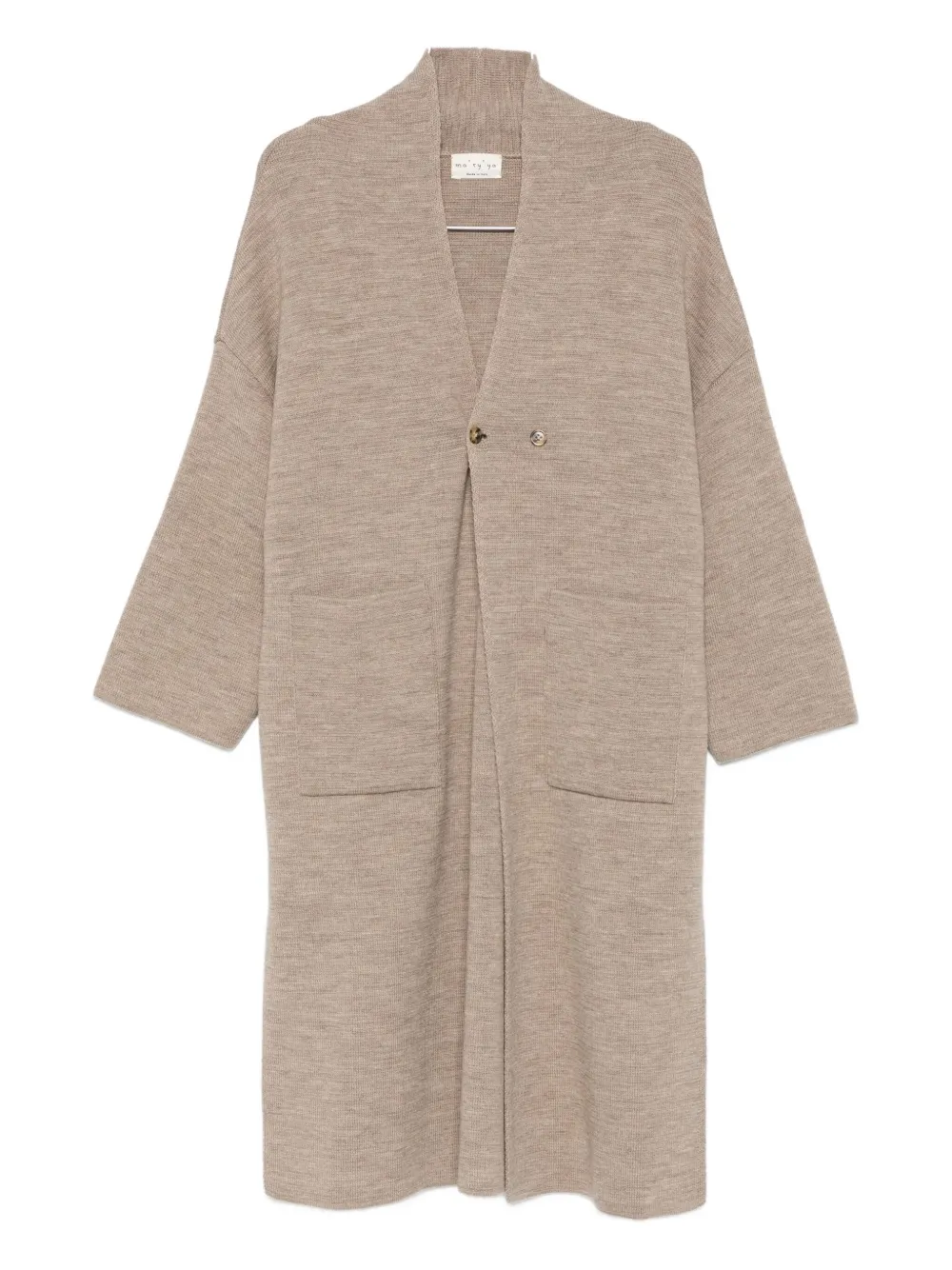 Ma'ry'ya drop-shoulder coat - ニュートラル Ma'ry'ya drop-shoulder coat - ニュートラル