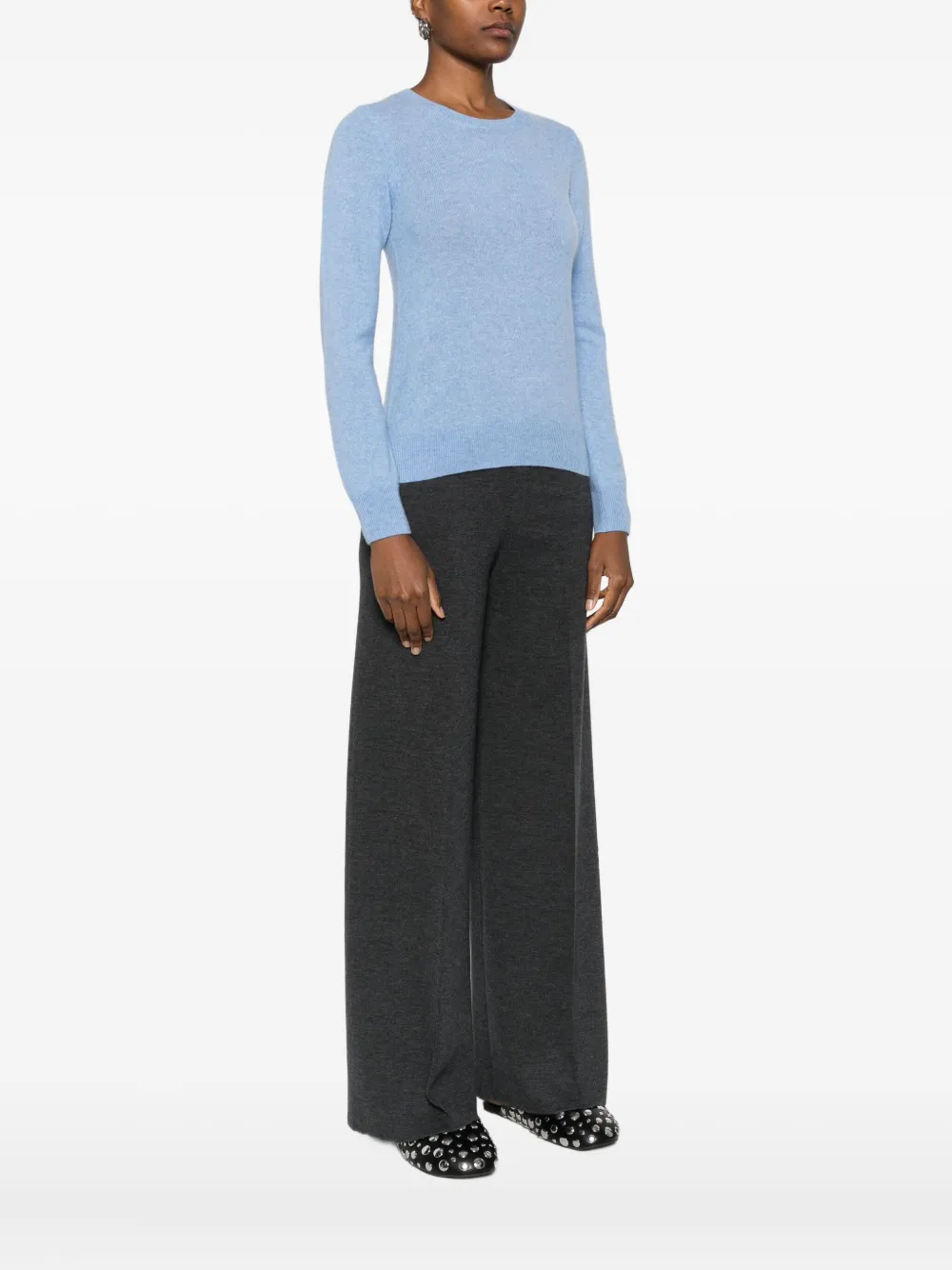 Absolut Cashmere Pullover Mit Rundhalsausschnitt In Blue