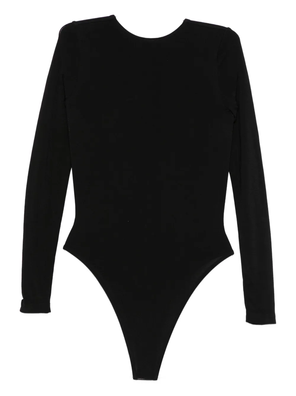 Wolford Body met lange mouwen - Zwart