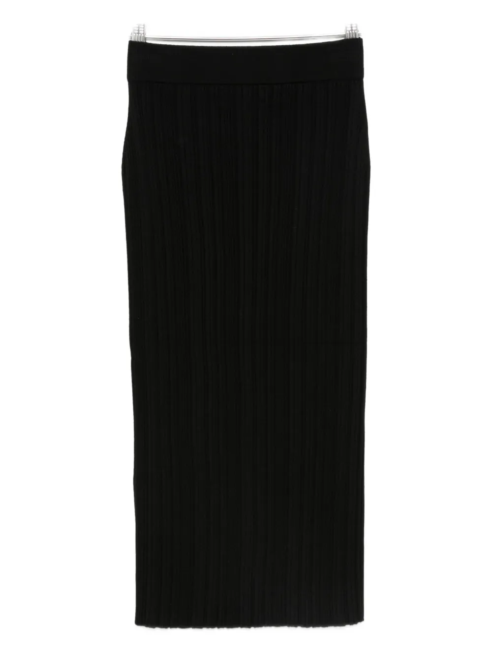 CHIARA BONI La Petite Robe ribbed Abax fitted skirt - Zwart