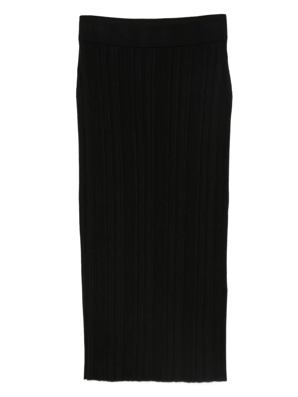 CHIARA BONI La Petite Robe ribbed Abax fitted skirt | Black | Image 1