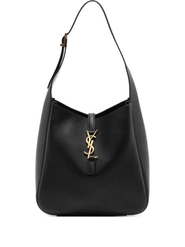 Saint Laurent カサンドラ レザーショルダーバッグ | ブラック