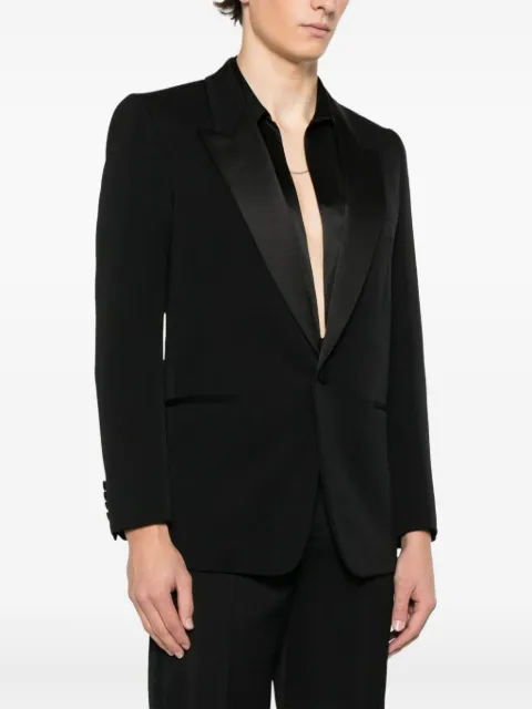 Saint Laurent single-breasted long-sleeve jacket