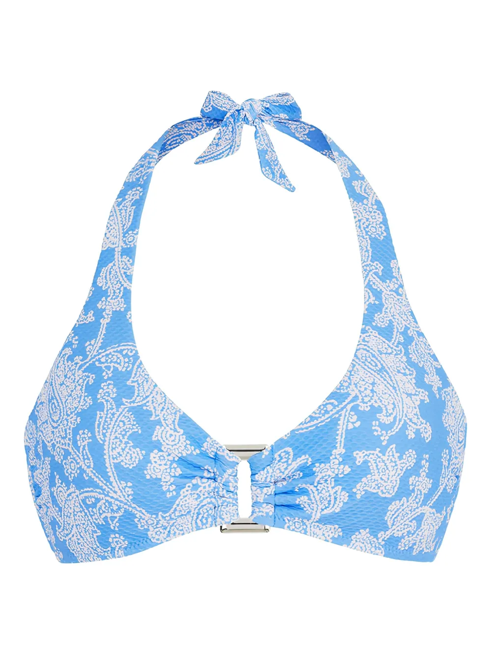 Heidi Klein Playa Paraiso Neckholder-Bikinioberteil - Blau