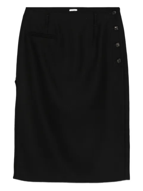 Covert jupe crayon à ceinture