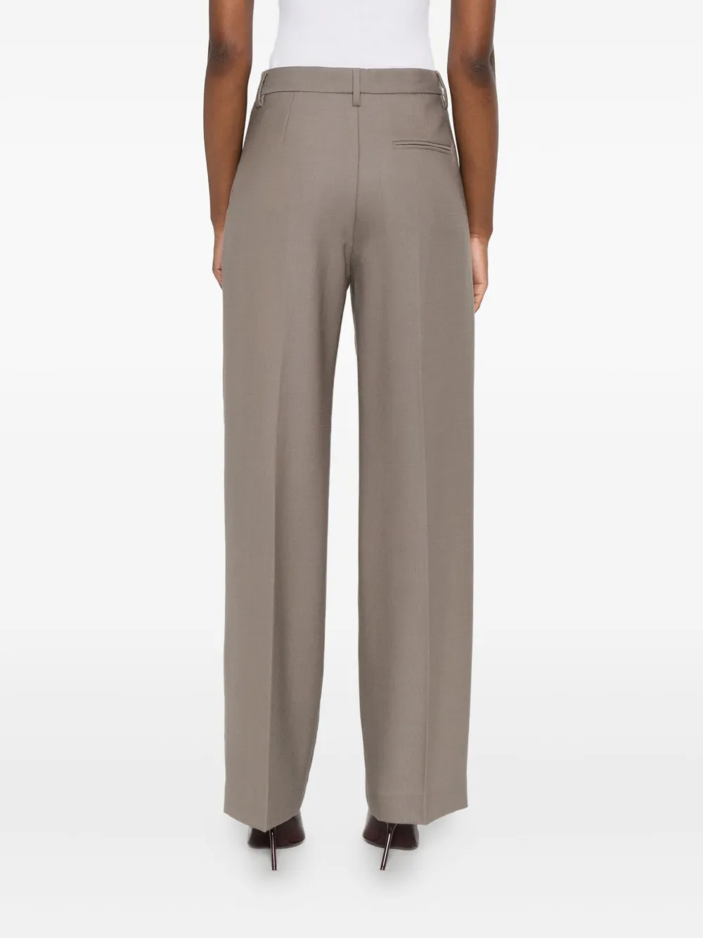 Covert Plooibroek Beige