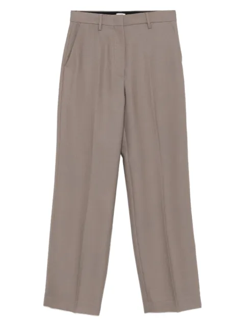 Covert pressed-crease trousers 