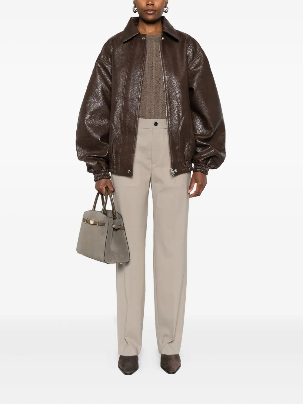 Covert Plooibroek - Beige