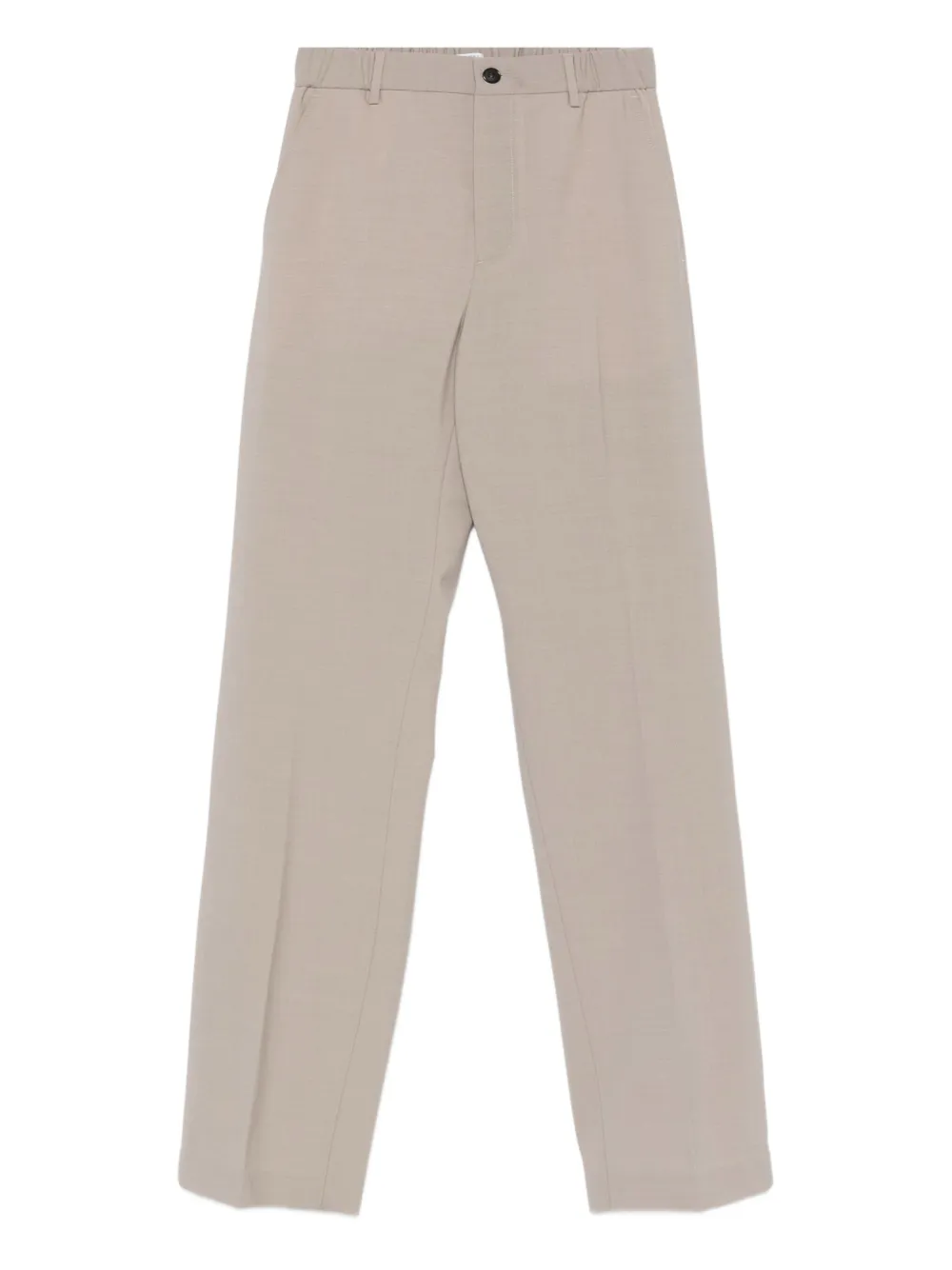 Covert pressed-crease trousers | Neutrals | Image 1