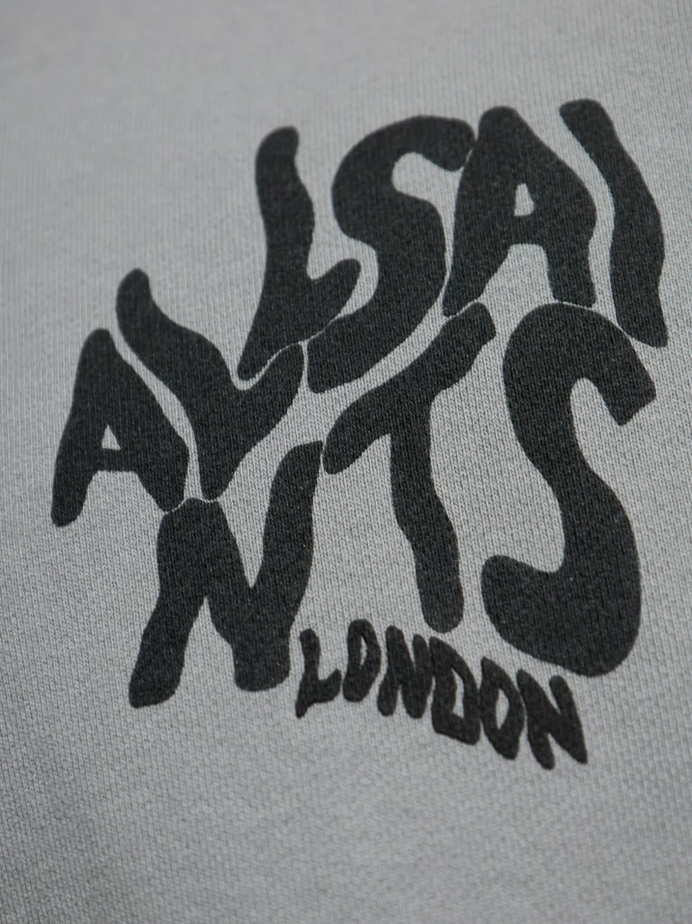 AllSaints Orlando sweater met ronde hals Grijs