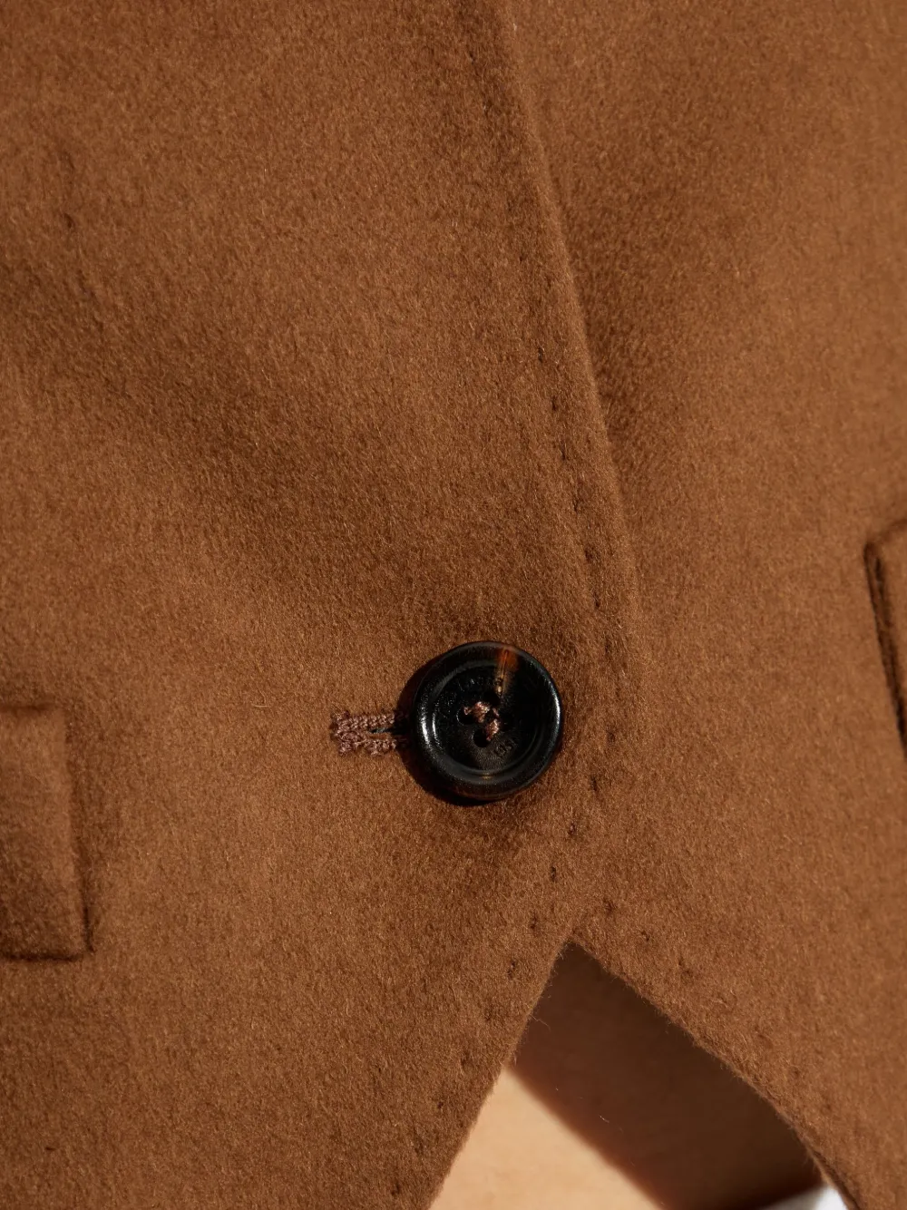 Max Mara Edda jack met knopen Bruin