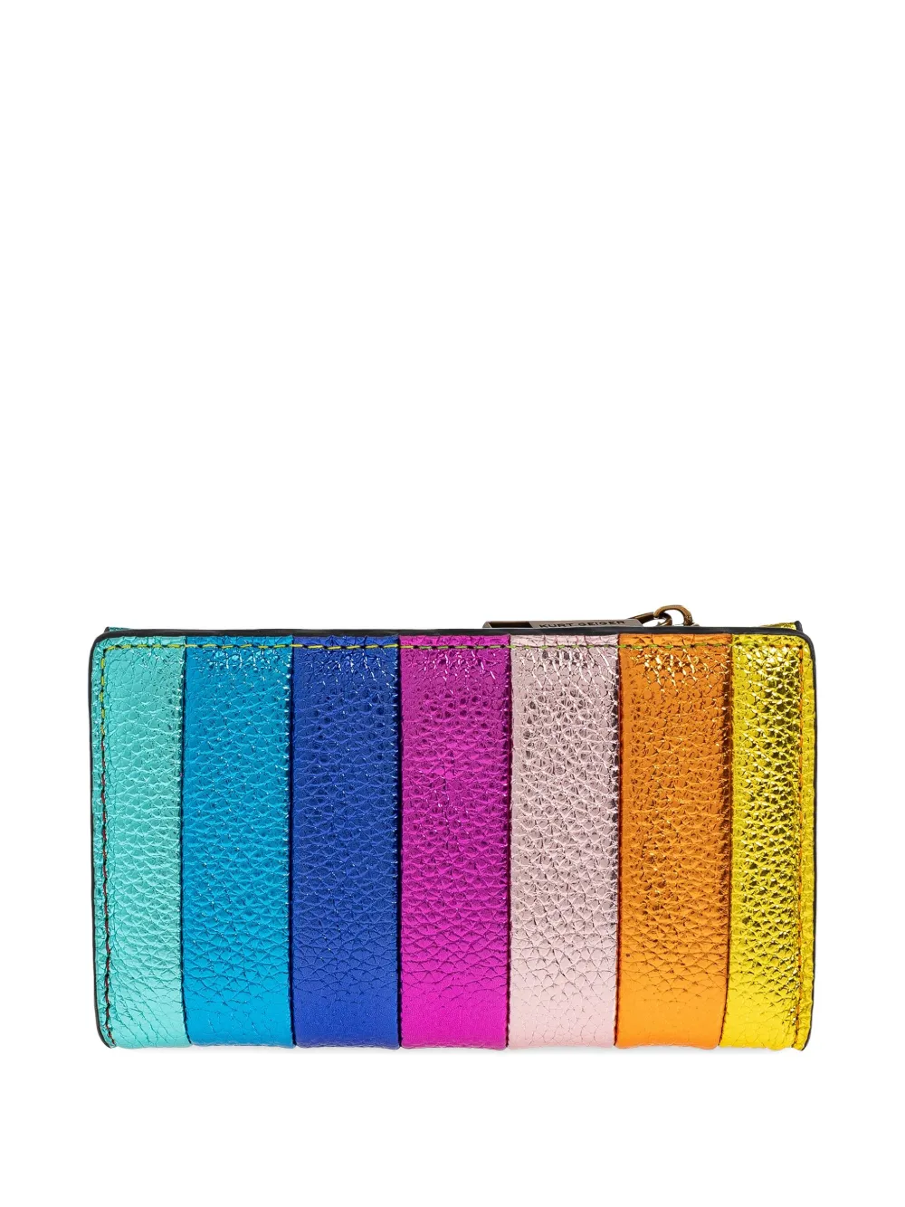 Kurt Geiger London Kensington striped bi-fold wallet - Blauw