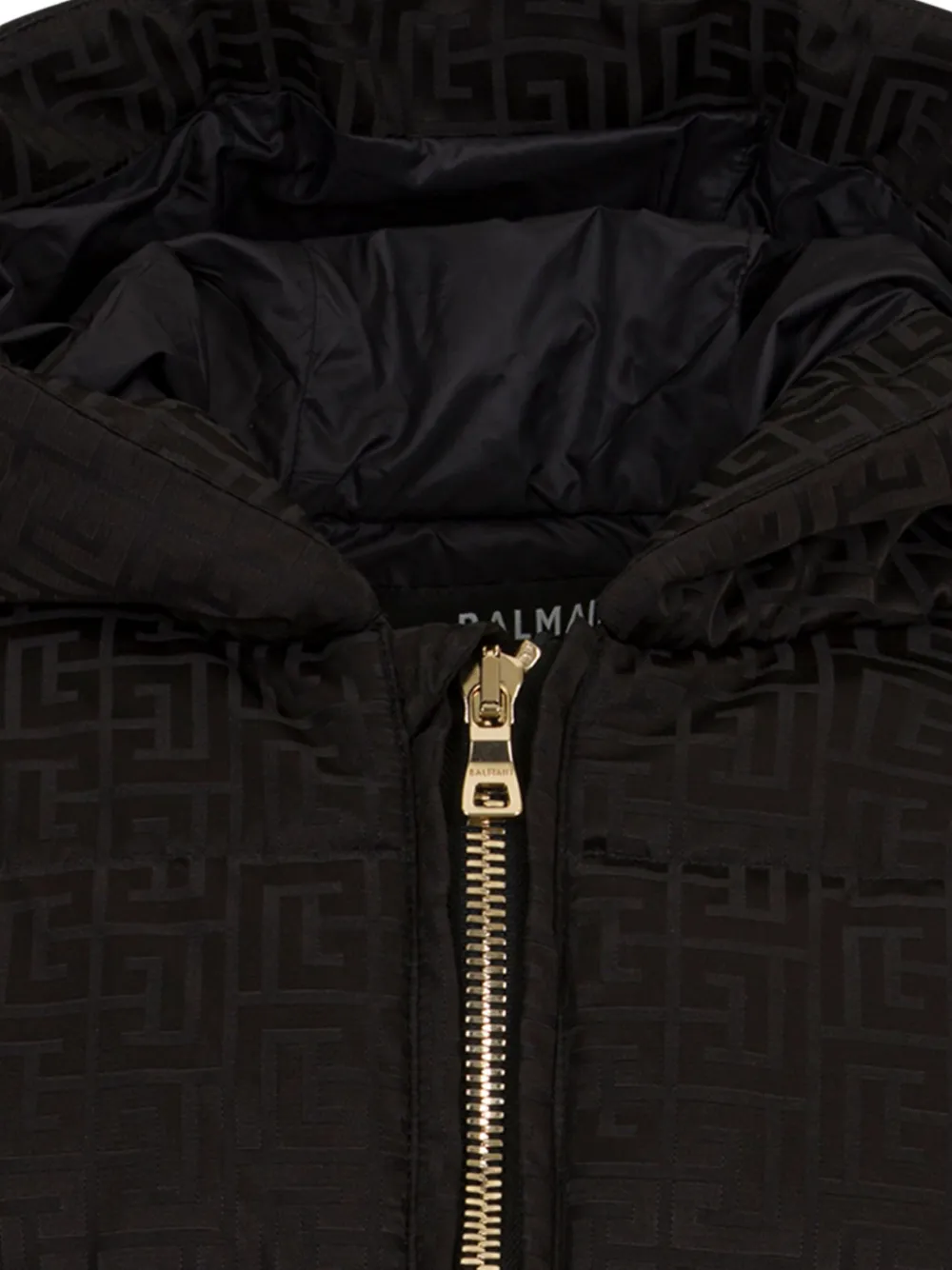 Balmain Kids Jack met capuchon Zwart