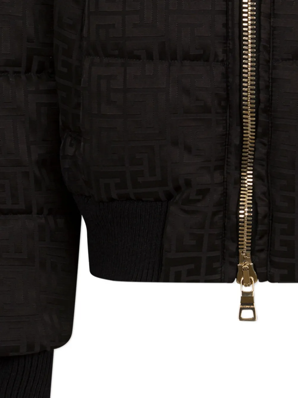 Balmain Kids Jack met capuchon Zwart