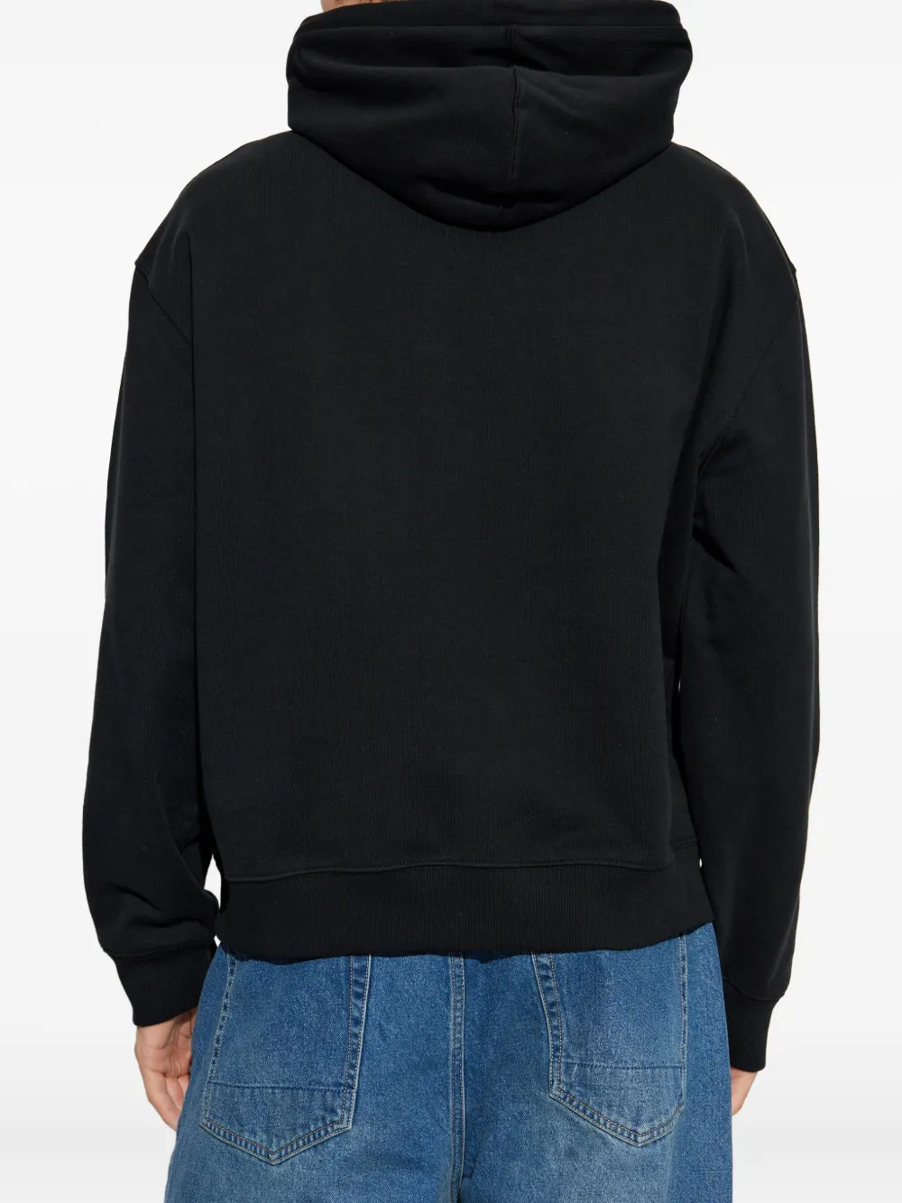 AllSaints Milo katoenen hoodie Zwart