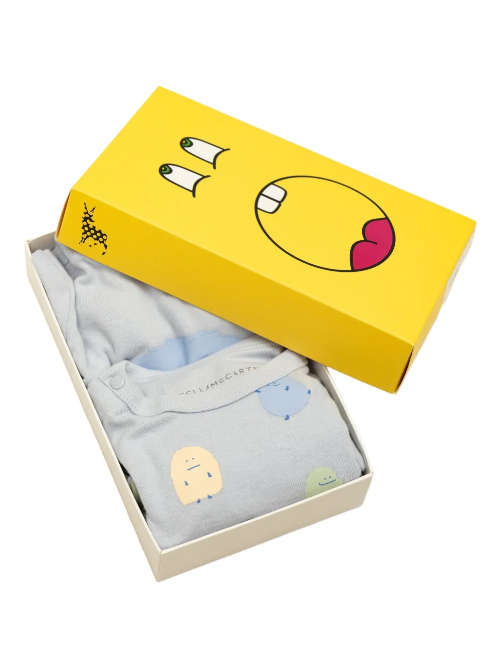 Stella McCartney Kids Twee pyjama's met monsterprint Grijs