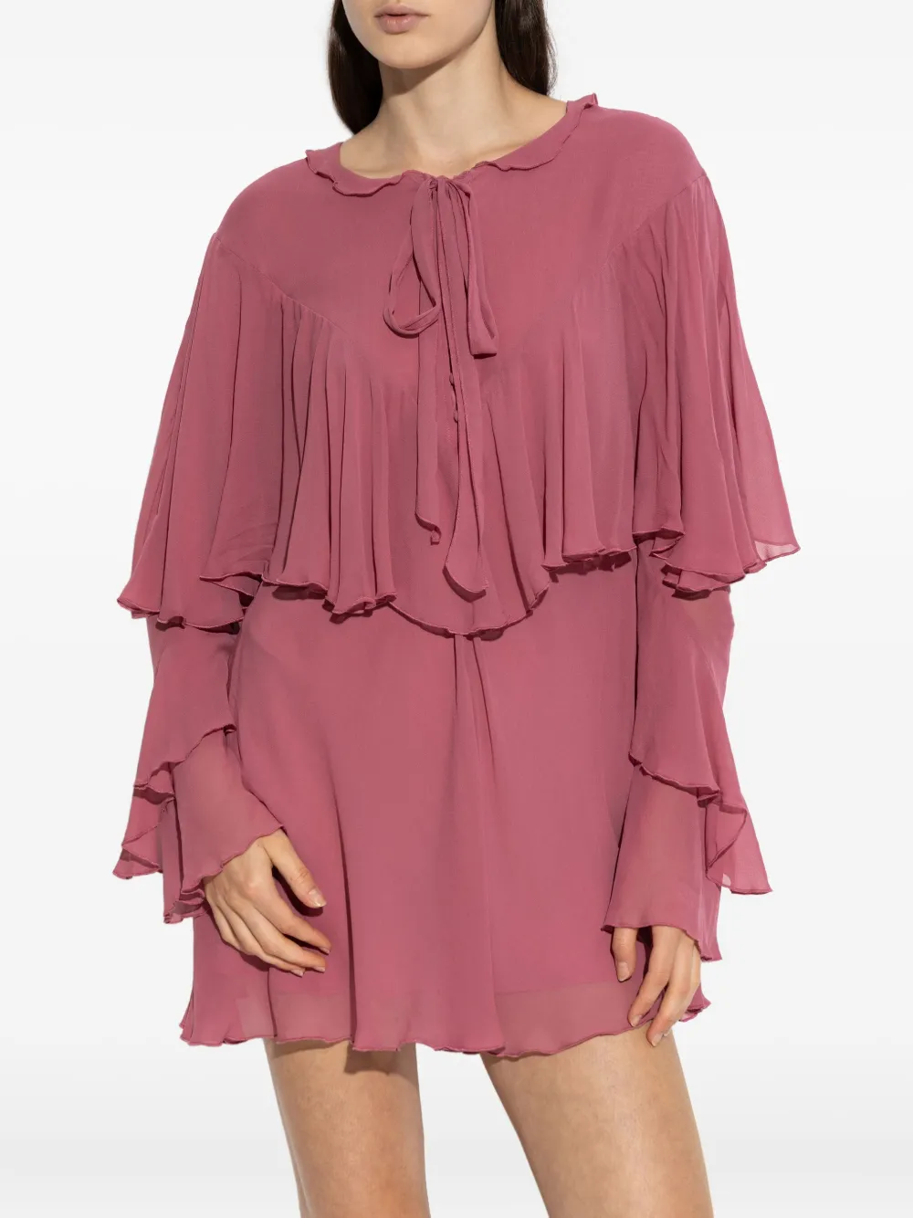 LoveShackFancy Liraine jurk Roze