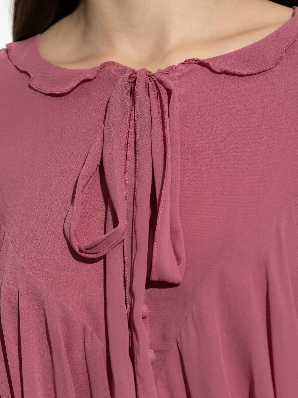 LoveShackFancy Liraine jurk Roze