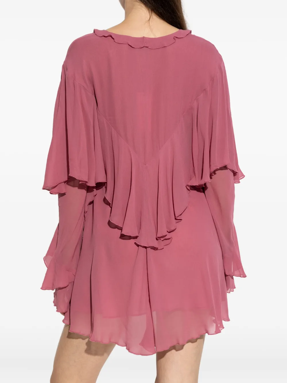 LoveShackFancy Liraine jurk Roze