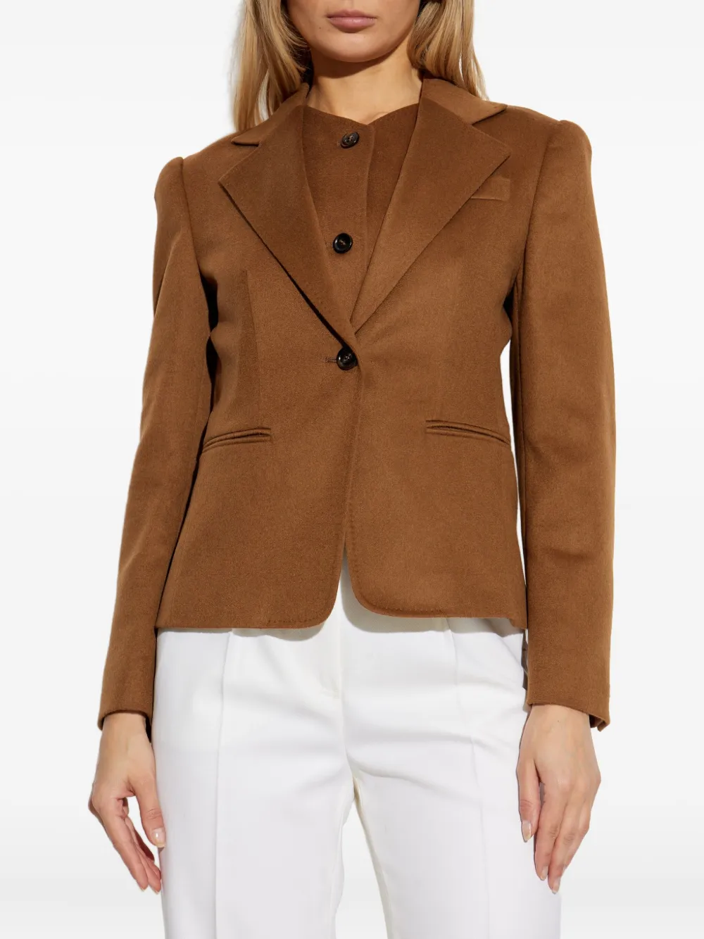 Max Mara Glenn wollen blazer Bruin