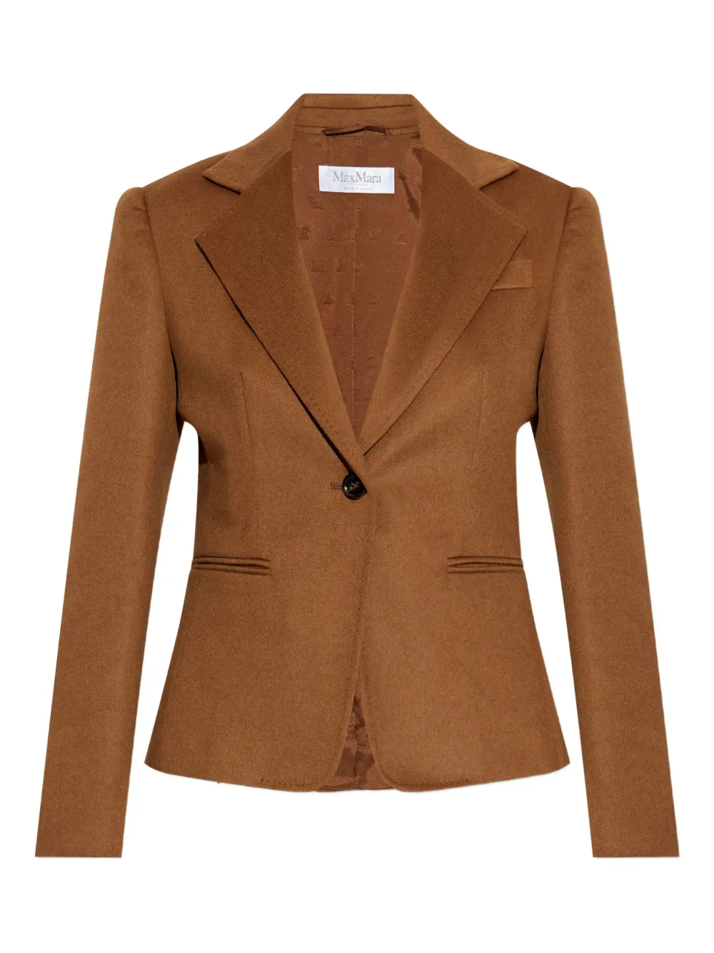 Max Mara Glenn wool blazer - ブラウン Max Mara Glenn wool blazer - ブラウン