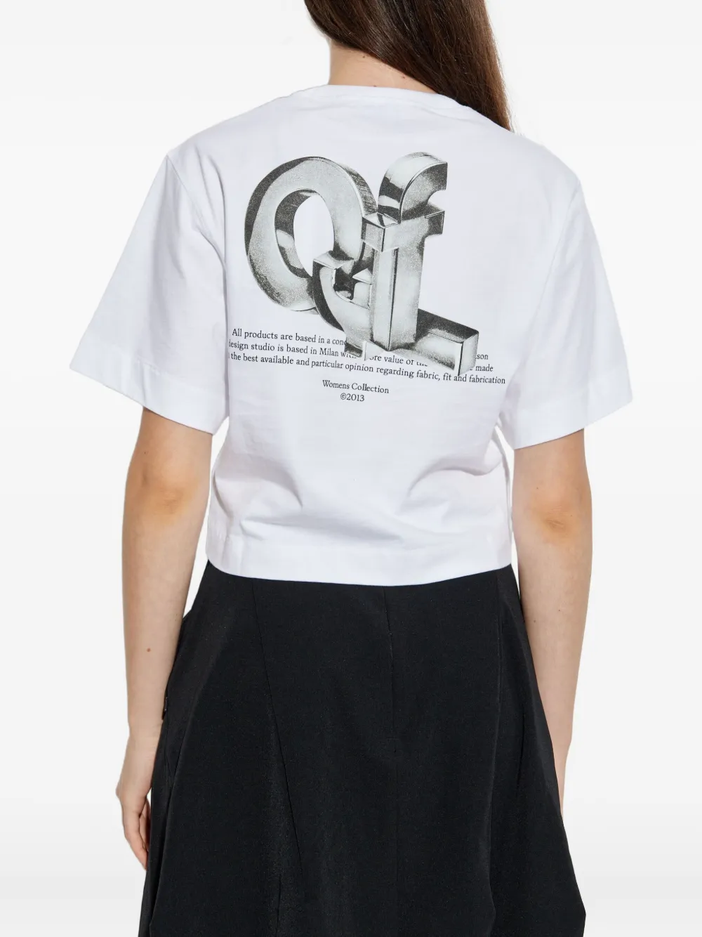 Off-white Short Sleeve T-shirt In White
