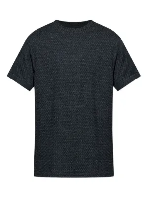 Giorgio Armani ロゴ Tシャツ | ブルー | FARFETCH JP