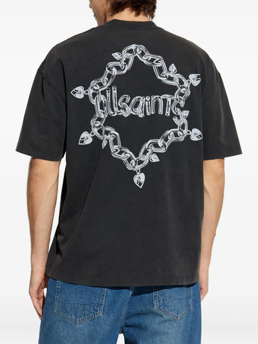 Drip Chain Print T-Shirt