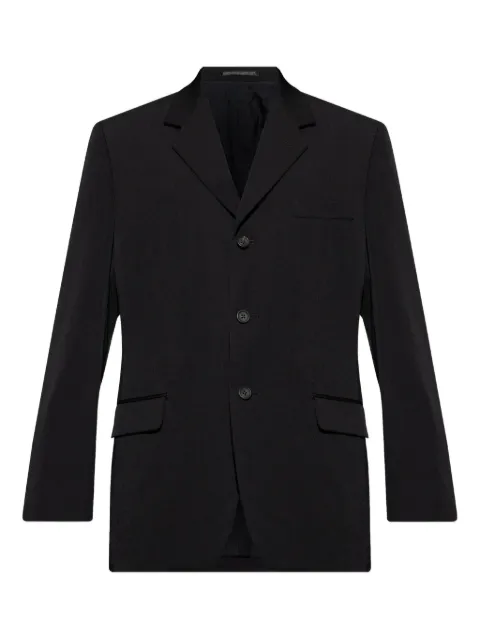 Yohji Yamamoto single-breasted blazer