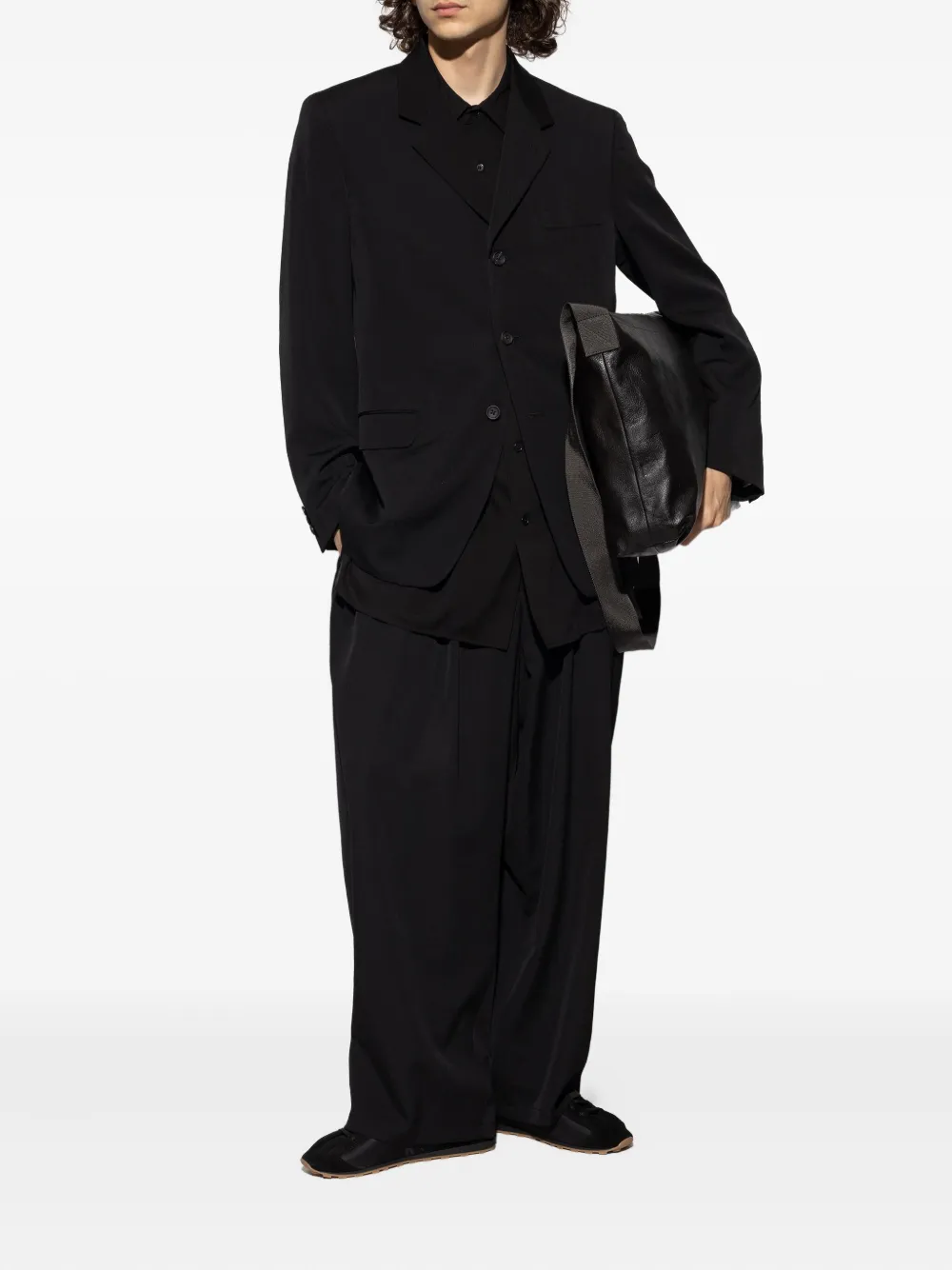 Yohji Yamamoto single-breasted blazer | Suit & Dinner Jackets | Image 2