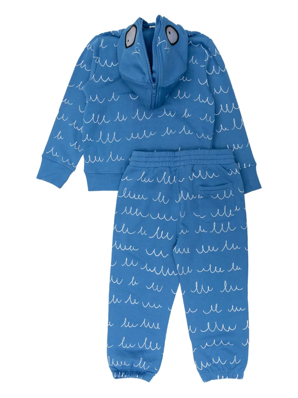 Stella McCartney Kids Trainingspak met monsterprint Blauw