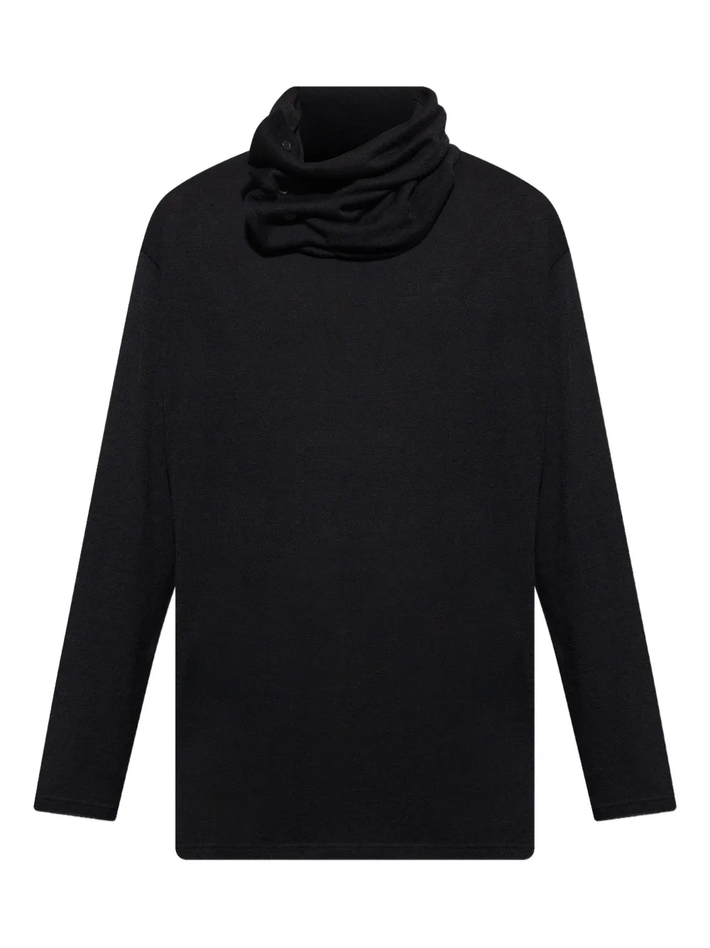Yohji Yamamoto high-neck top | Black | Image 1