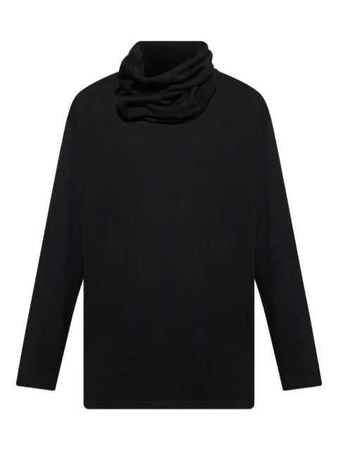 Yohji Yamamoto high-neck top
