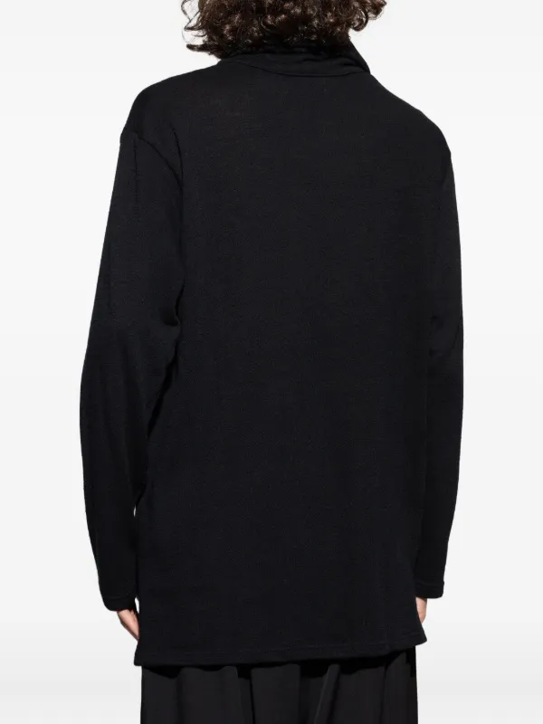 Yohji Yamamoto high-neck Top | Black | FARFETCH